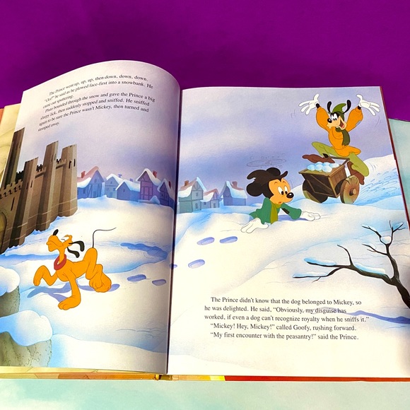 WALT DISNEY’S THE PRINCE AND THE PAUPER VTG 1990 HARDCOVER BOOK 96p GALLERY BOOK - Picture 9 of 16